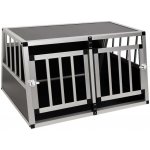 vidaXL Klec pro psy s dvěma dvířky 89 x 69 x 50 cm – Zboží Dáma