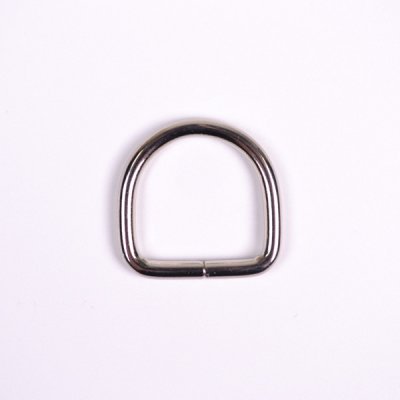 Takoy Kovový polokroužek 32x25 mm stříbrný – Zboží Mobilmania