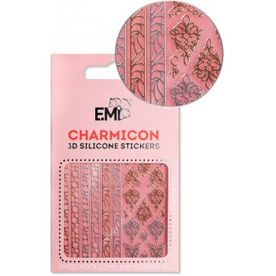 E.Mi Charmicon 3D Silicone Stickers 153 Jewelry samolepka – Zboží Dáma