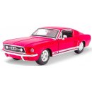 Maisto Ford Mustang GT 1967 červená 1:24