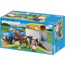 Playmobil 5223 AUTO S PŘÍVĚSEM PRO KONĚ