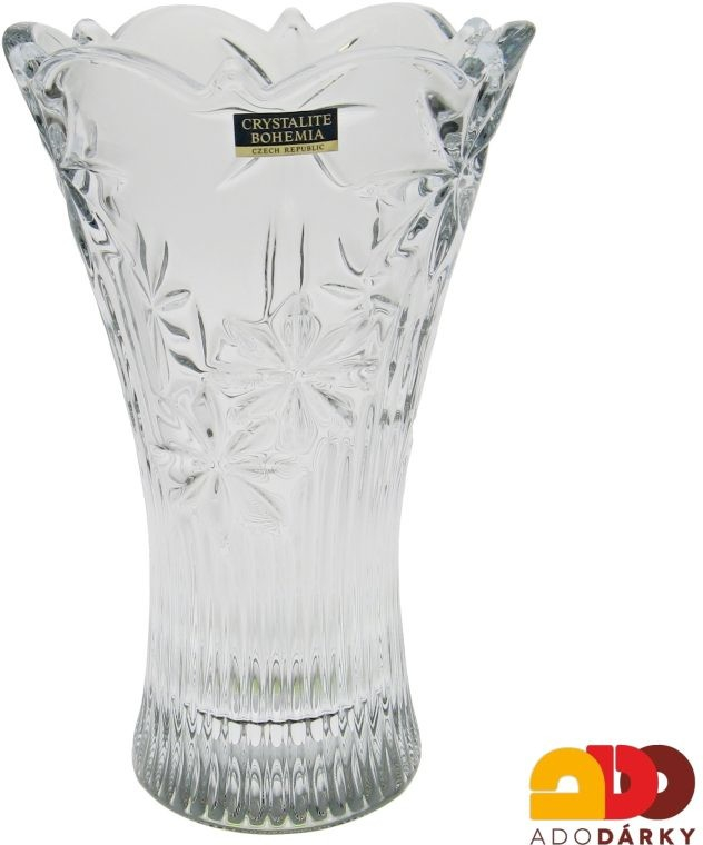 Váza lisované sklo 20,5 cm od 360 Kč - Heureka.cz