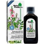 Naturprodukt Sirup pro dýchací cesty a klidnou noc 200 ml – Hledejceny.cz