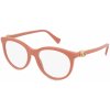 Gucci GG1074O Brýle včetně čoček Celoobrubové Cateye Plast-rámy pink