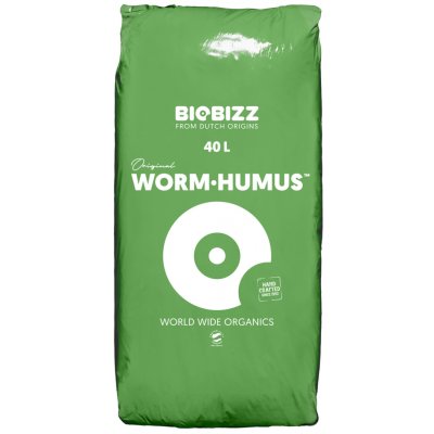 BioBizz Worm Humus (žížalí trus) 40l – Hledejceny.cz