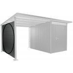 Biohort Boční stěna pro postranní střechu AvantGarde/AvantGarde ECO- tmavě šedá Velikost A3- 180 x 300 17078 – Hledejceny.cz