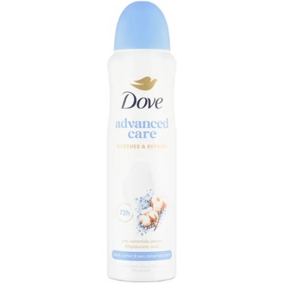 Dove Antiperspirant sprej pro ženy Fresh Cotton & Sea Minerals 150 ml – Zboží Mobilmania