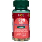 Holland & Barrett Železo + vitamíny B, C a minerály, 15 mg 90 tablet – Hledejceny.cz