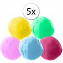 MASO Fun-colour55 plastelína na bázi jílu 5ks x 60 g
