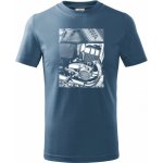 Jawa 350 nádherný detail bílá dětské tričko Basic – Zboží Dáma