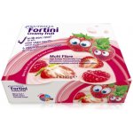 FORTINI CREAMY FRUIT MULTI FIBRE ČERVENÉ OVOCE POR SOL 4X100G – Hledejceny.cz