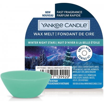 Yankee Candle Vonný vosk Winter Night Stars 22 g – Zboží Mobilmania