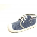 Boot4U textilní tenisky capáčky T015A jeans světlý – Hledejceny.cz