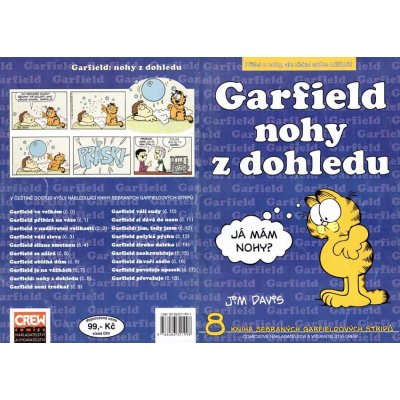 Garfield - Nohy z dohledu č.8) - 2. vydání - J. Davis