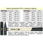 YATO Zámečnické kladivo 300g – Hledejceny.cz