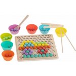 KIK KX5675 Vzdělávací montessori kuličková mozaika 77 ks – Zboží Dáma