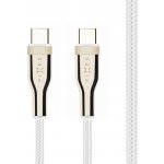 Fixed FIXDB-CC12-WH s konektory USB-C/USB-C a podporou PD, 1,2m, bílý – Zbozi.Blesk.cz