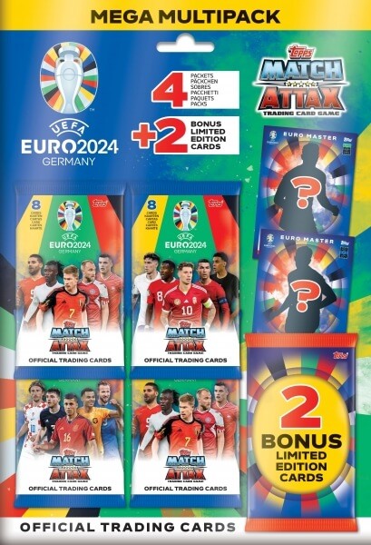 Topps EURO 2024 Match Attax Mega Multipack