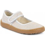 Froddo barefoot baleríny Canvas Baletty Gold Shine G1700437-1 – Zboží Mobilmania