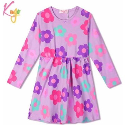 Kugo dívčí šaty dl.r. HC9359 fialové – Hledejceny.cz