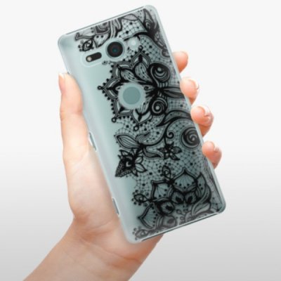 Pouzdro iSaprio - Black Lace - Sony Xperia XZ2 Compact – Zbozi.Blesk.cz