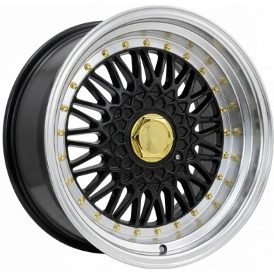Racing Line BY479 6x13 8x100 ET30 black polished rim – Sleviste.cz