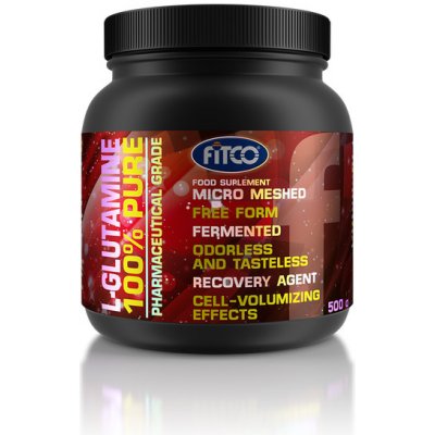 Fitco L-Glutamine 100% Pure 500 g