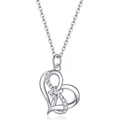 Mabell Dámský stříbrný náhrdelník CZ221SCN442C45 – Zboží Mobilmania