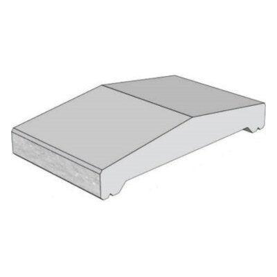 CS-BETON Plotová stříška CSBlok štípaná 40 okr – Sleviste.cz