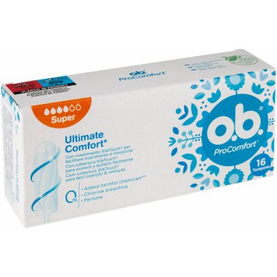 o.b. Pro Comfort Super Plus with Dynamic Fit tampony 16 ks – Zboží Mobilmania