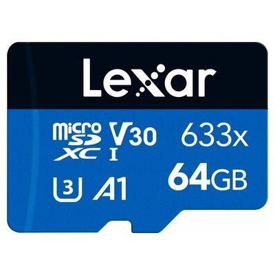 Lexar microSDHC Class 10 64 GB LMS0633064G-BNNNG – Zboží Mobilmania