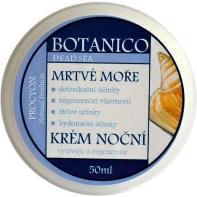 Botanico pleťový noční krém z Mrtvého moře 50 ml – Hledejceny.cz