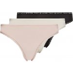 Tommy Hilfiger 3 PACK dámské kalhotky Bikini UW0UW028250R8 černá růžová bílá – Zbozi.Blesk.cz