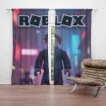 Sablio Závěs ROBLOX Neonové město: 2ks 140x250cm – Hledejceny.cz
