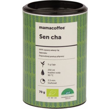 Mamacoffee Bio zelený japonský čaj Sencha 70 g