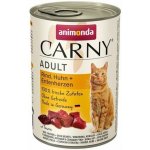 Carny Adult hovězí kuře & kachní srdce 12 x 400 g – Hledejceny.cz