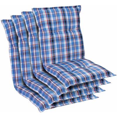 Blumfeldt Prato, čalouněná podložka, podložka na židli, podložka na nižší polohovací křeslo, na zahradní židli, polyester, 50 x 100 x 8 cm (CPT10_10231693-4_)