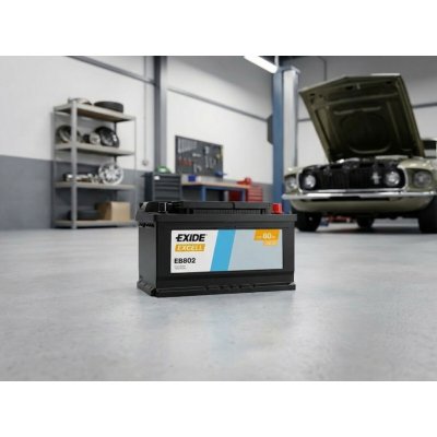 Exide Excell 12V 80Ah 700A EB802 – Zboží Mobilmania