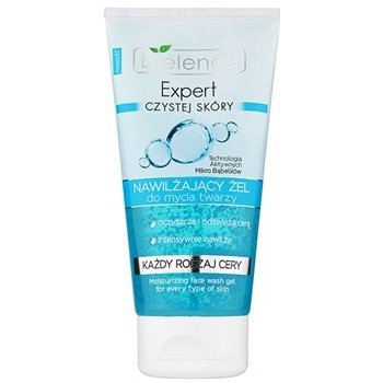 Bielenda Expert Pure Skin Moisturizing mycí gel na obličej s hydratačním účinkem Ultra Hydra Complex 150 g