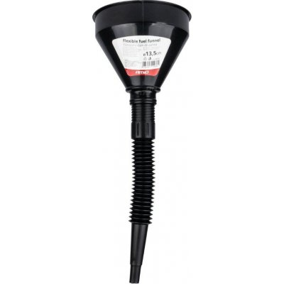 Flexibilní černý univerzální trychtýř se sítkem na kapalné palivo vodu 13,5 cm AMIO-04036, , , – Zboží Mobilmania