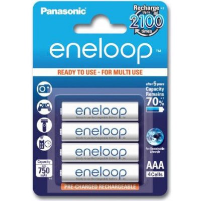 Panasonic Eneloop AAA 4ks 219603