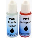 Techneco, náhradní kapičky pro tester pH a Cl, 20ml – Zboží Dáma