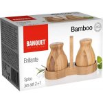 Banquet Sada kořenek BRILLANTE Bamboo 2+1 ks – Zboží Mobilmania