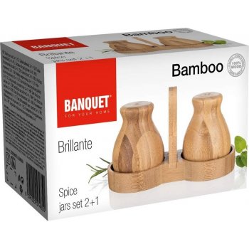 Banquet Sada kořenek BRILLANTE Bamboo 2+1 ks