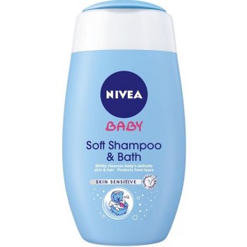 Nivea Baby šampon a pěna do koupele 2v1 500 ml