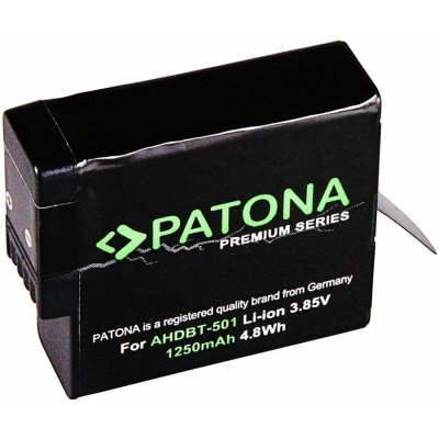 Patona Premium baterie pro GoPro Hero 5/6/7 1250mAh PT1268 – Sleviste.cz