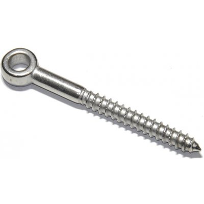 Oko s vrutem DIN 444, nerez A2, 6,0x60mm – Sleviste.cz