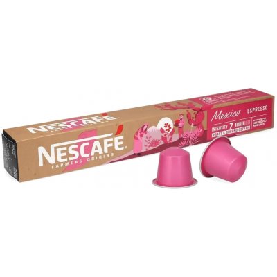 NESCAFÉ Farmers Origins Mexico Espresso kapsle do Nespresso 10 ks – Hledejceny.cz