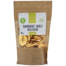 NATU Banánové chipsy neslazené bio 80 g