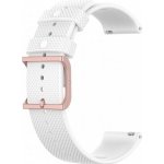 BStrap Silicone Rain řemínek na Samsung Galaxy Watch Active 2 40/44mm, white SSG014C0201 – Hledejceny.cz